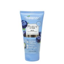 Mousse for Face Cleansing BIELENDA C-Tox Blueberry 135g